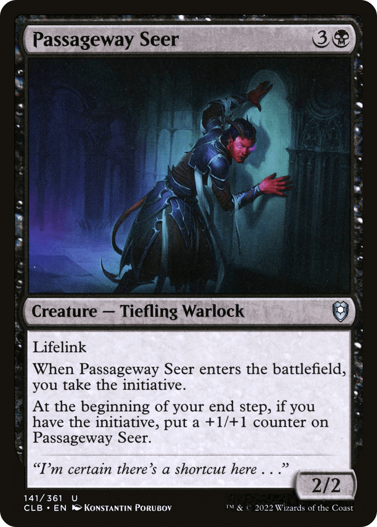 Passageway Seer [Commander Legends: Battle for Baldur's Gate] Foil