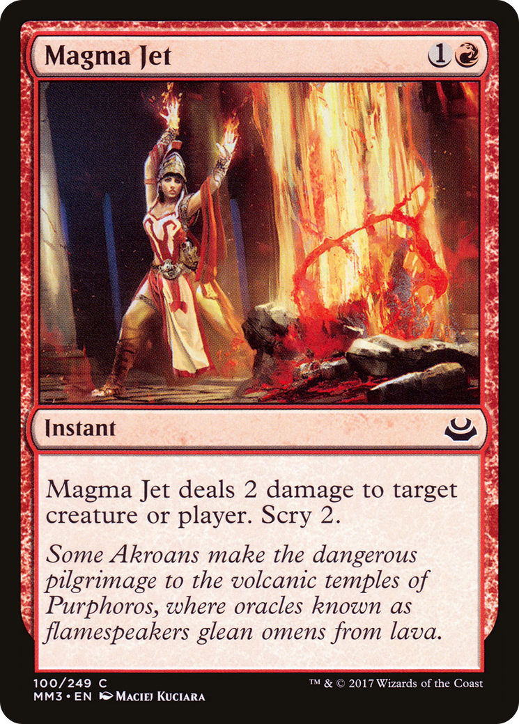 Magma Jet [Modern Masters 2017] Foil