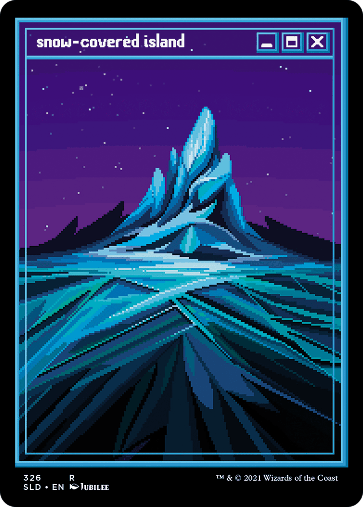 Snow-Covered Island (326) [Secret Lair Drop Series] Foil