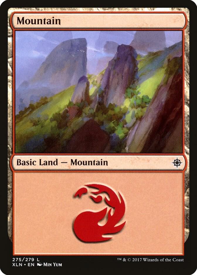 Mountain 275/279 (Ixalan)  - Foil