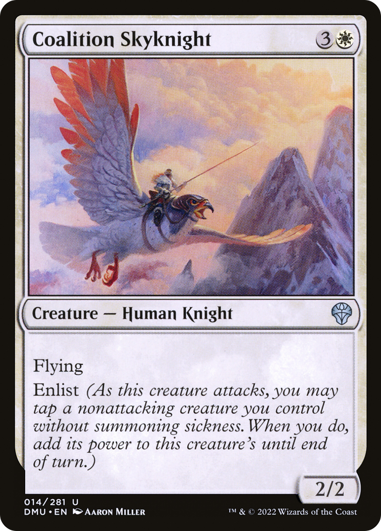 Coalition Skyknight [Dominaria United] Foil