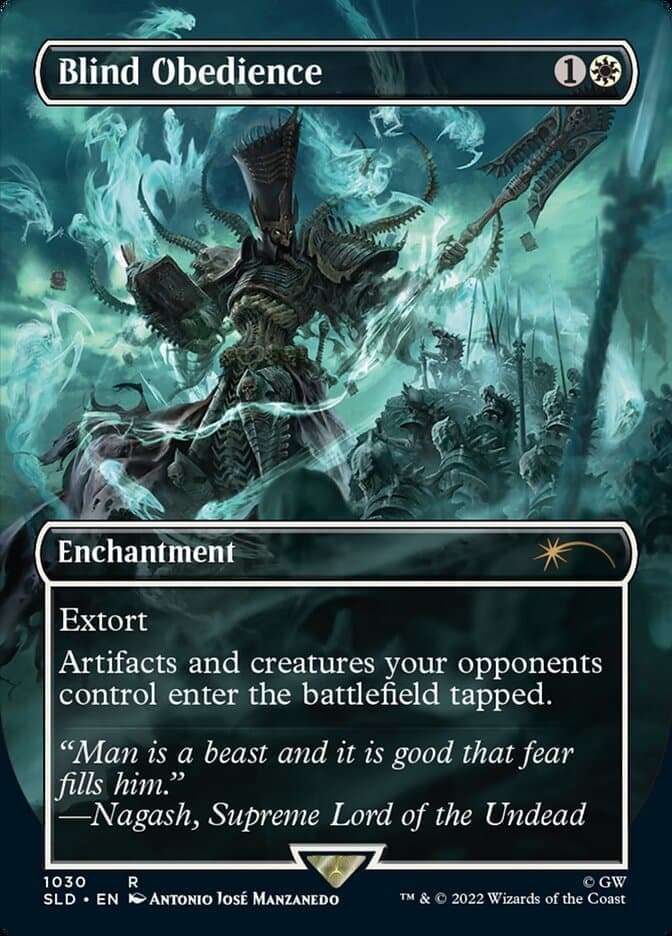 Blind Obedience (Borderless) [Secret Lair Drop Series] Foil