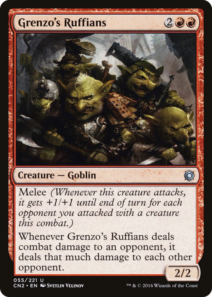 Grenzo's Ruffians [Conspiracy: Take the Crown] Foil