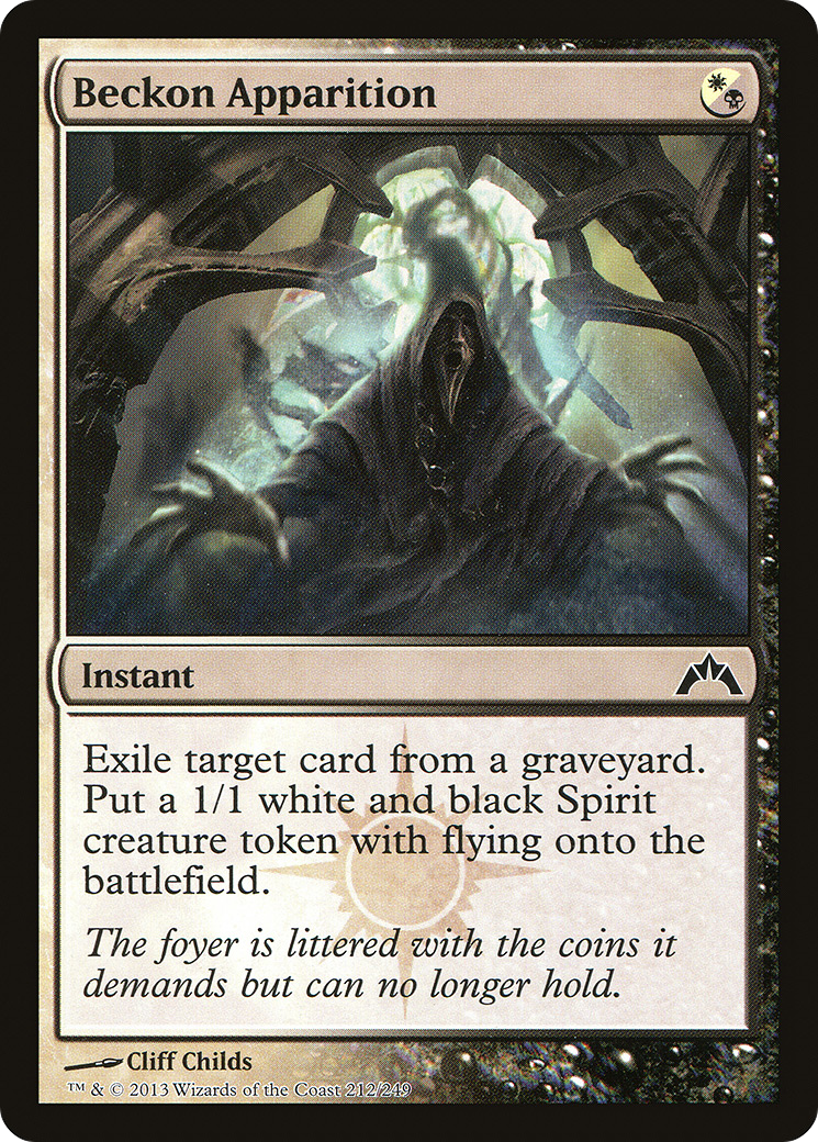 Beckon Apparition [Gatecrash] Foil
