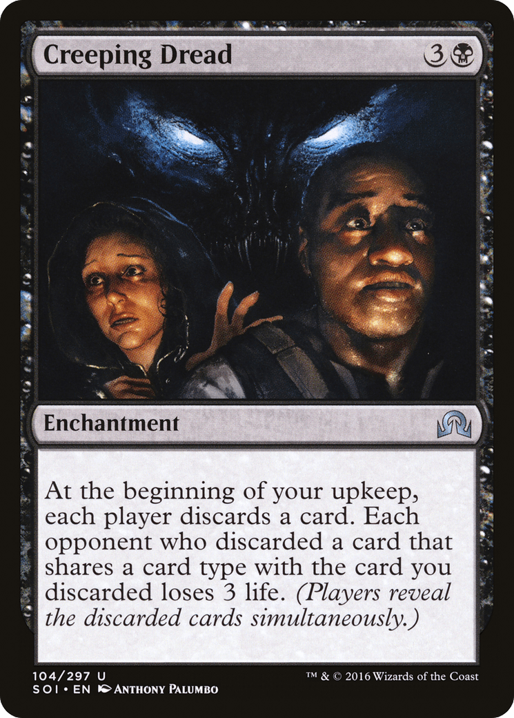 Creeping Dread [Shadows over Innistrad] Foil