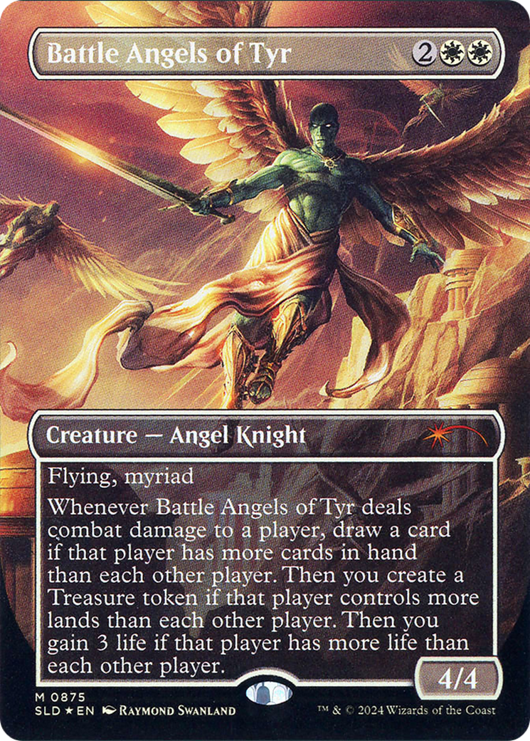 Battle Angels of Tyr (Rainbow Foil) [Secret Lair Drop Series]