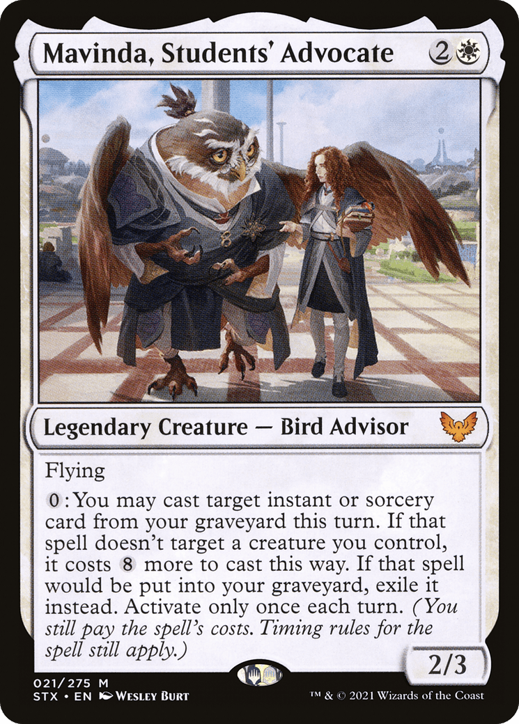 Mavinda, Students' Advocate [Strixhaven: School of Mages] Foil
