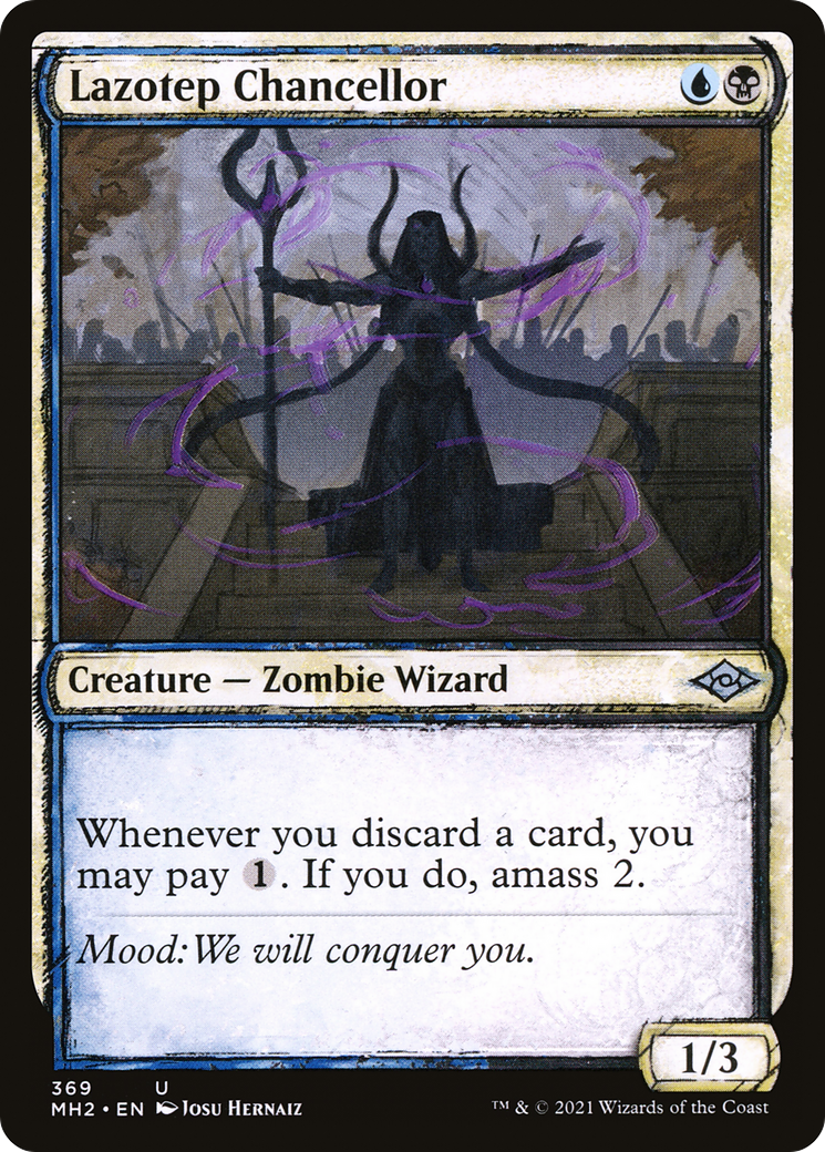 Lazotep Chancellor (Sketch) [Modern Horizons 2] Foil