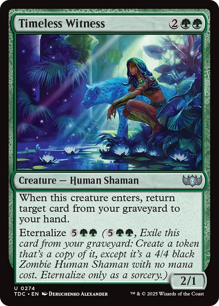 Timeless Witness (274) [Commander: Tarkir: Dragonstorm]