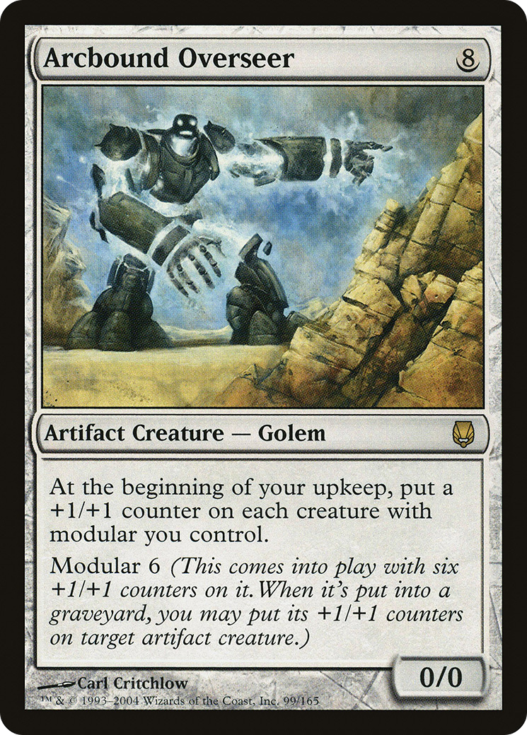 Arcbound Overseer [Darksteel] Foil