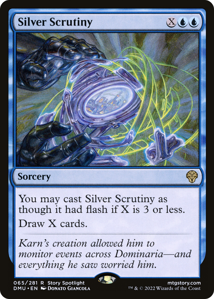 Silver Scrutiny [Dominaria United] Foil