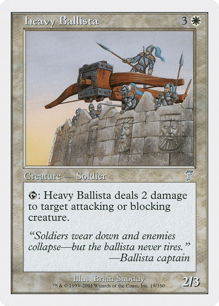 Heavy Ballista [Seventh Edition] Foil
