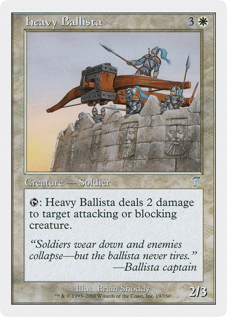 Heavy Ballista [Seventh Edition] Foil