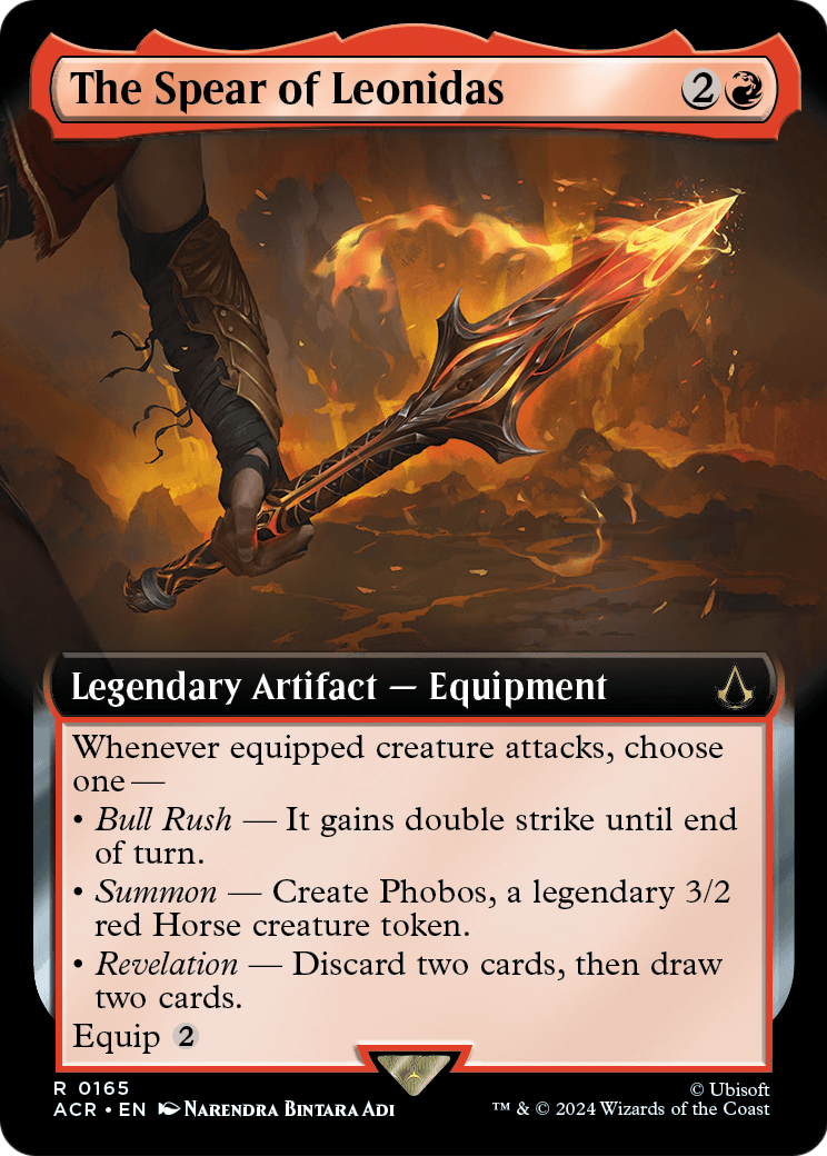 The Spear of Leonidas (Extended Art) [Assassin's Creed] Foil