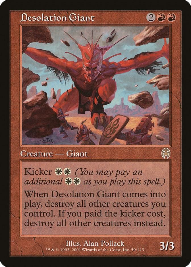 Desolation Giant 59/143 (Apocalypse)  - Foil