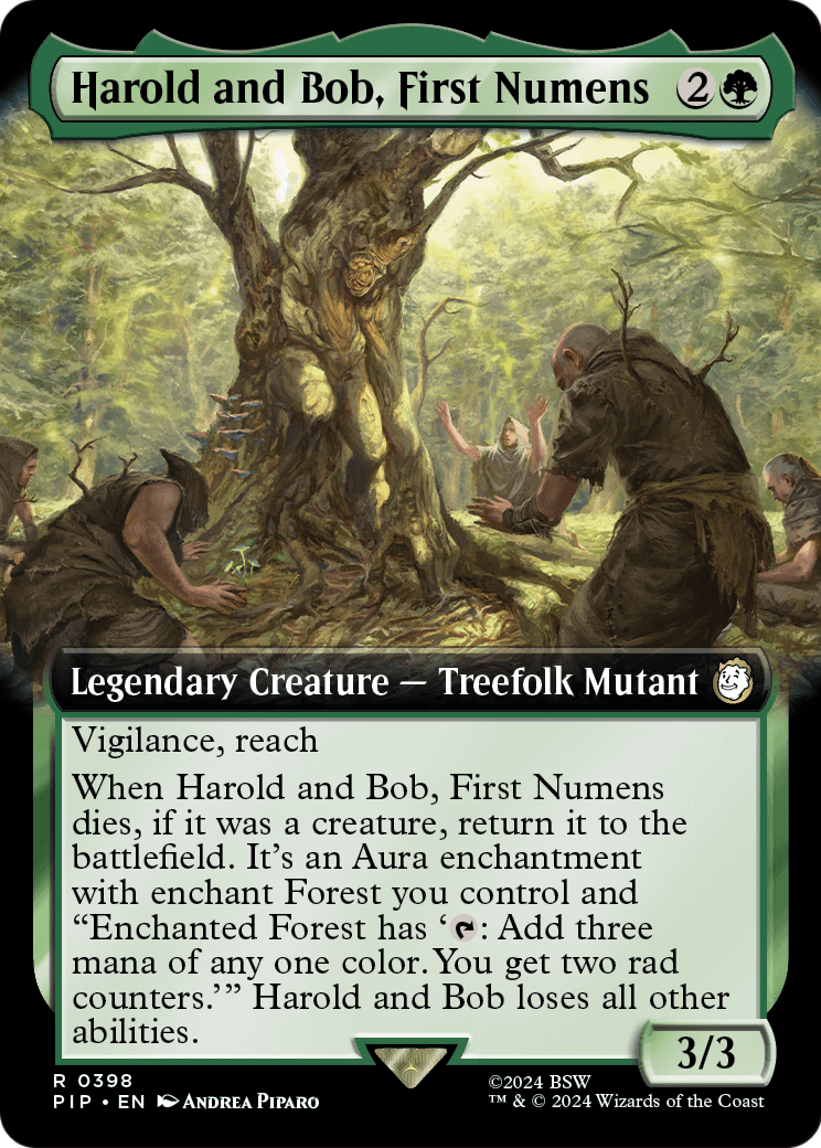 Harold and Bob, First Numens (Extended Art) [Fallout] Foil