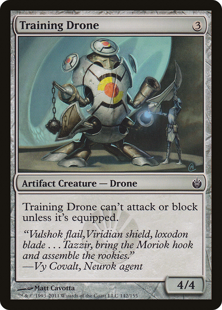 Training Drone [Mirrodin Besieged] Foil