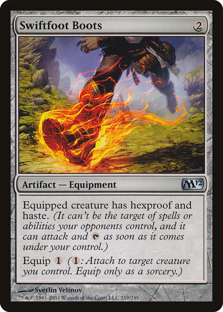 Swiftfoot Boots [Magic 2012] Foil