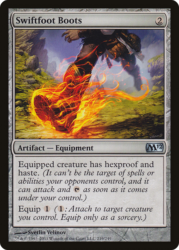 Swiftfoot Boots [Magic 2012] Foil