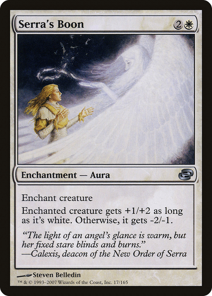 Serra's Boon [Planar Chaos] Foil