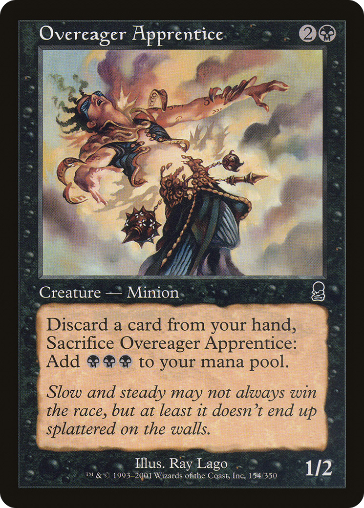 Overeager Apprentice [Odyssey] Foil