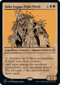 Baba Lysaga Night Witch Showcase 414 (Commander Legends: Battle for Baldur's Gate) 