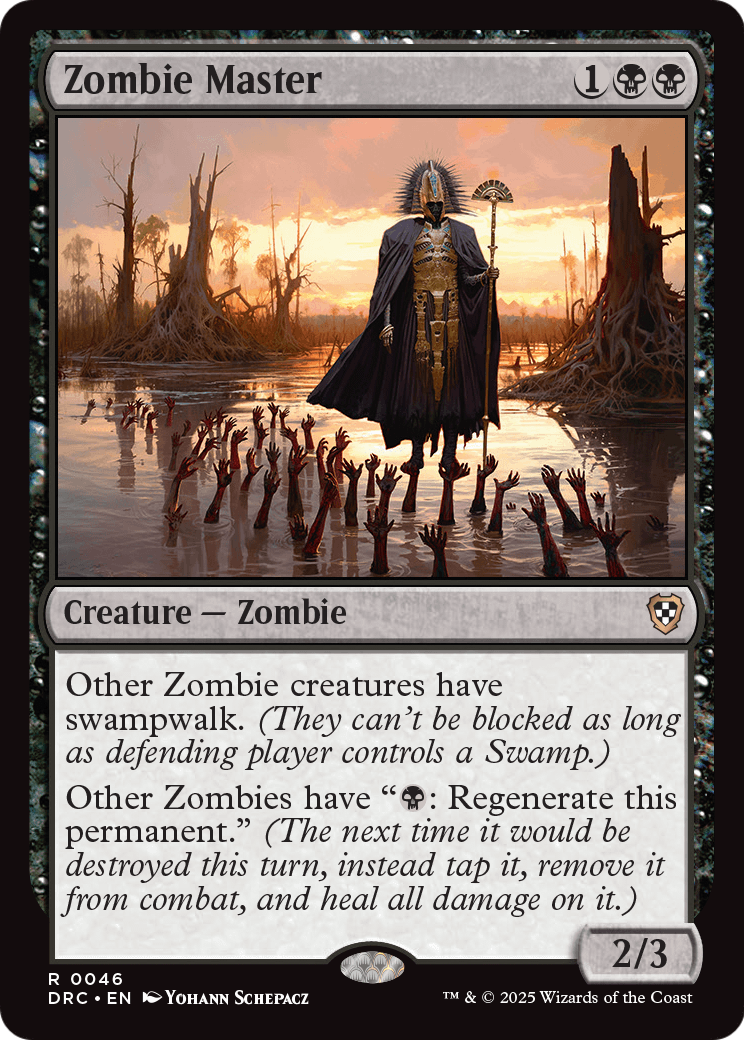 Zombie Master (-046) [Commander: Aetherdrift]