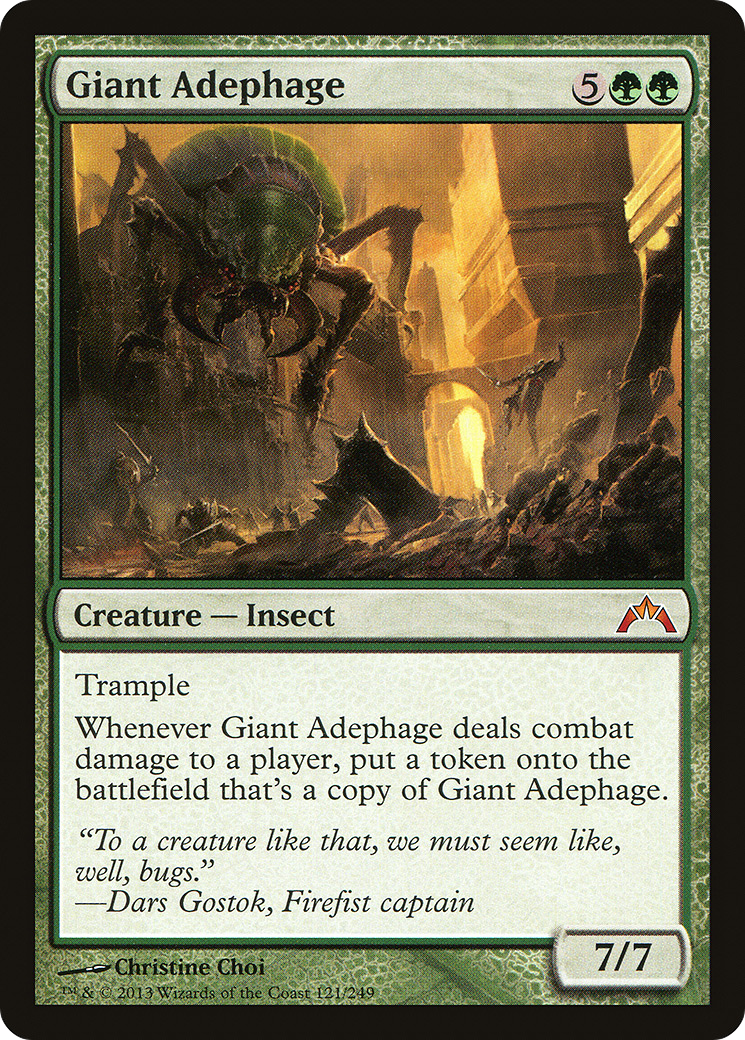 Giant Adephage [Gatecrash] Foil
