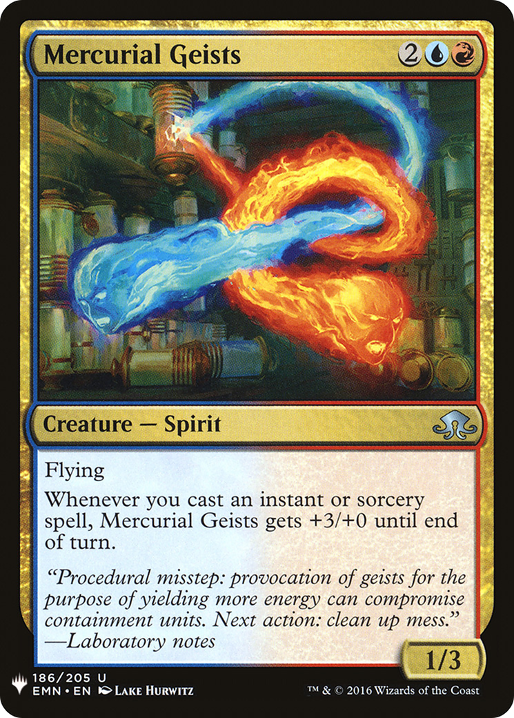 Mercurial Geists |  (EMN-186) [The List]