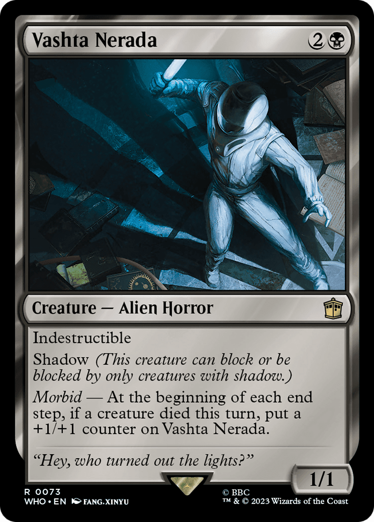 Vashta Nerada [Doctor Who] Foil