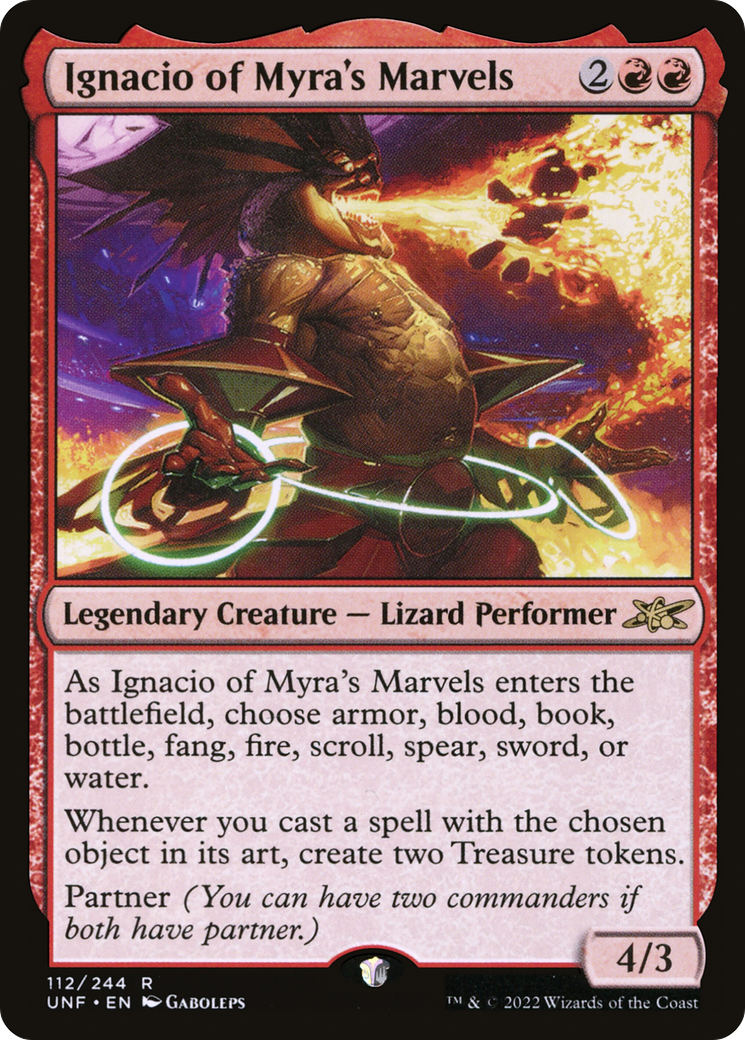 Ignacio of Myra's Marvels [Unfinity] Foil