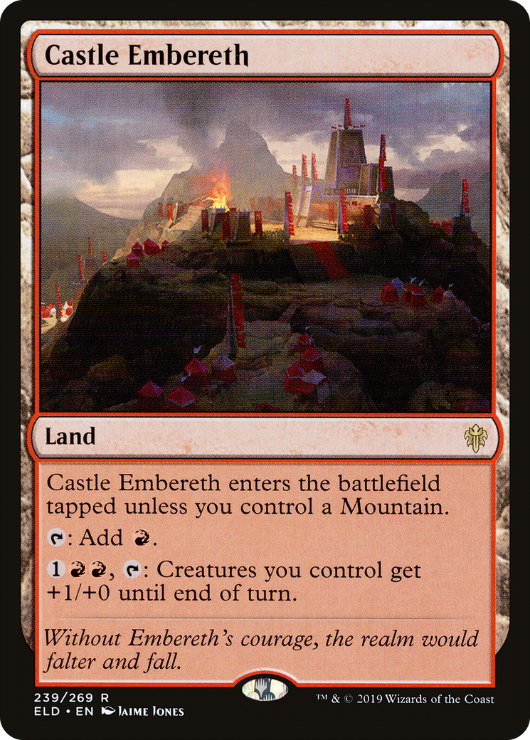 Castle Embereth [Throne of Eldraine] Foil