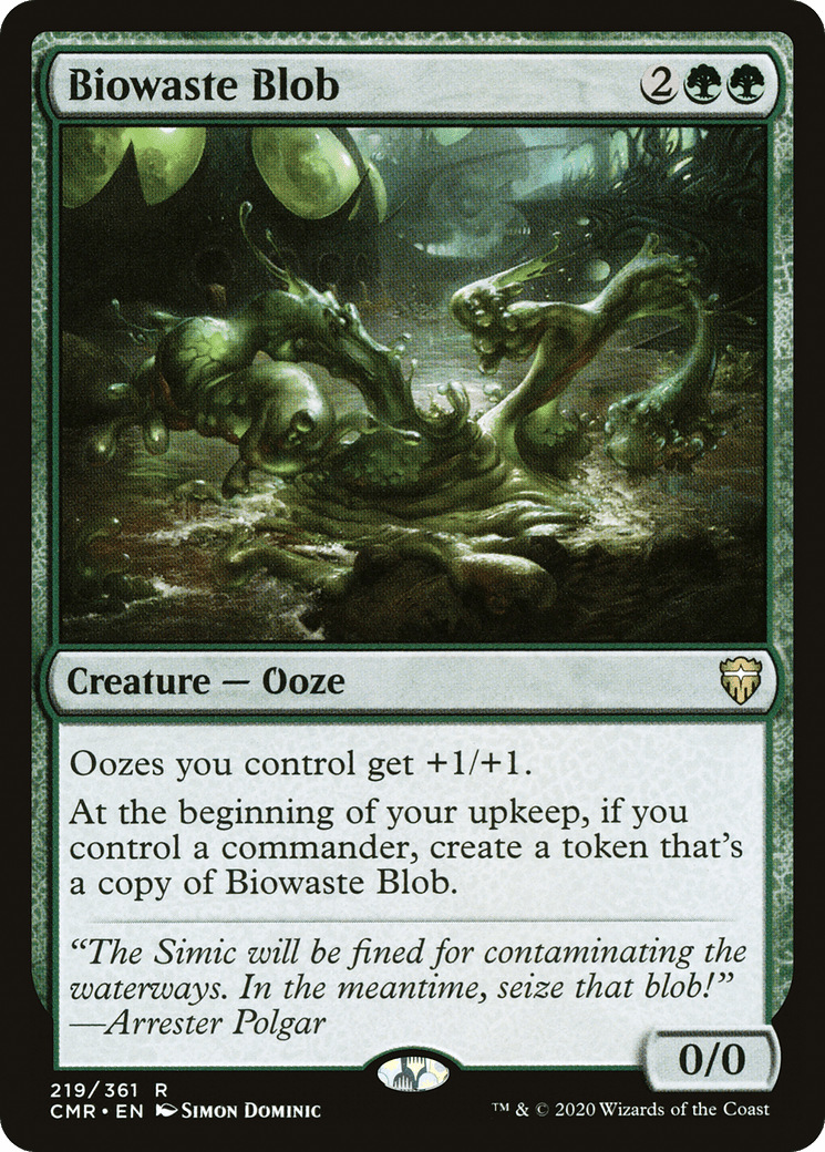 Biowaste Blob [Commander Legends] Foil