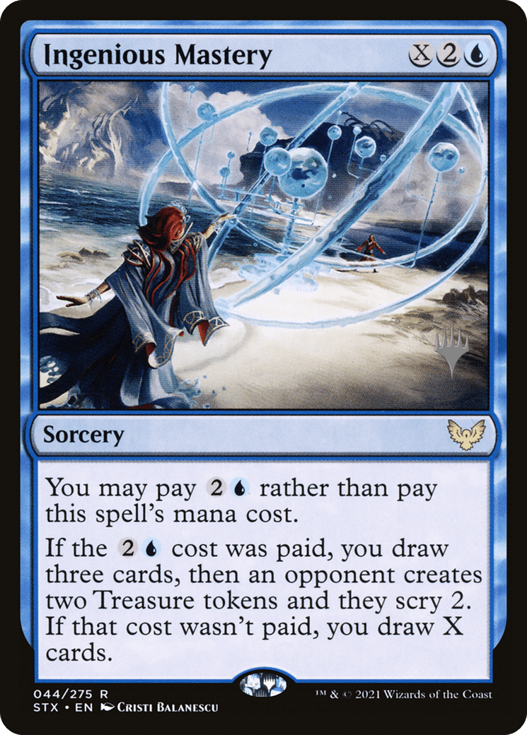 Ingenious Mastery (Promo Pack) [Strixhaven: School of Mages Promos]