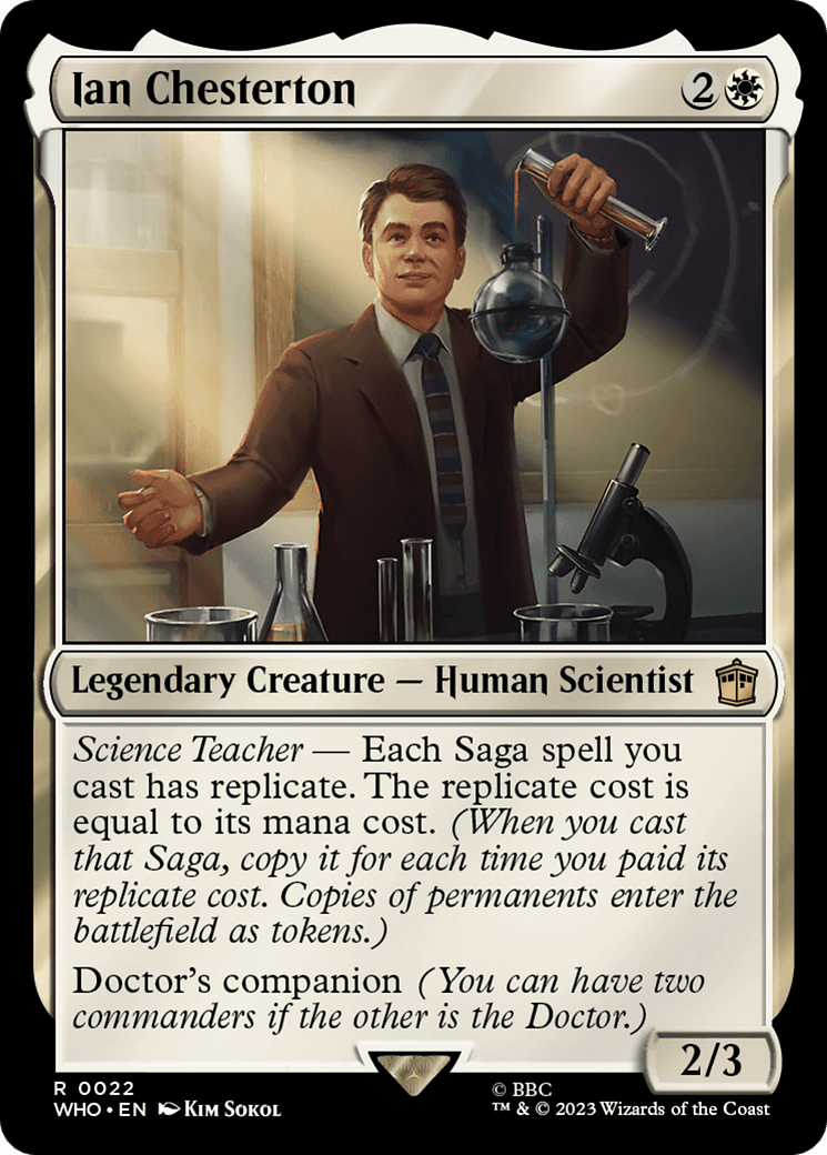 Ian Chesterton [Doctor Who] Foil
