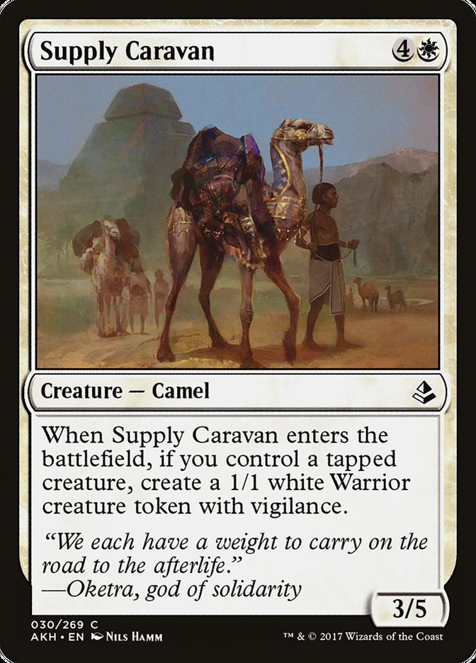 Supply Caravan 30/269 (Amonkhet)  - Foil