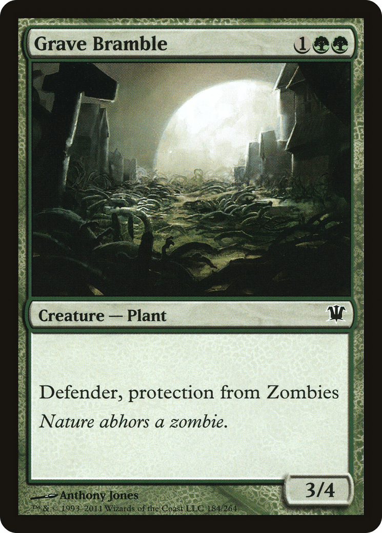 Grave Bramble [Innistrad] Foil