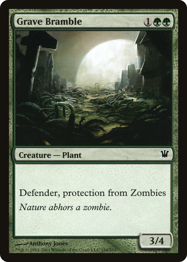 Grave Bramble [Innistrad] Foil