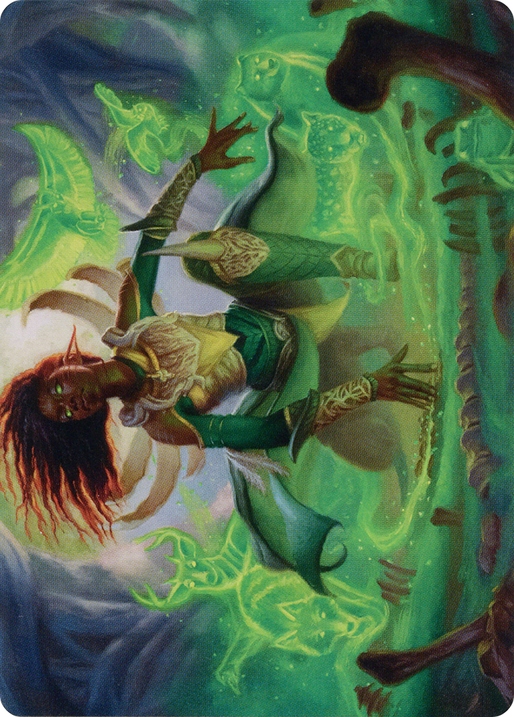 Fauna Shaman // Fauna Shaman (ABRO-024) - The Brothers' War Art Series (Borderless) Foil