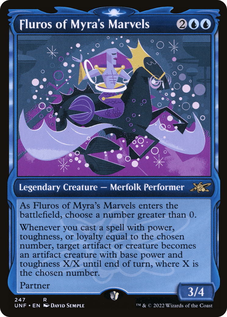 Fluros of Myra's Marvels (Showcase) [Unfinity] Foil