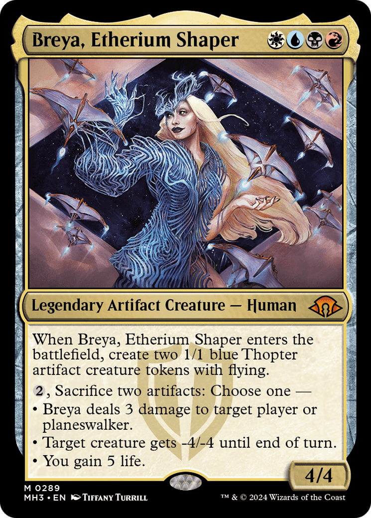 Breya, Etherium Shaper [Modern Horizons 3] Foil