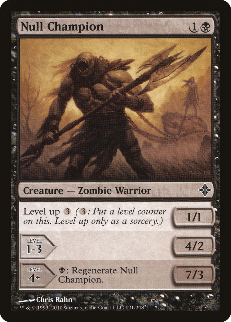 Null Champion [Rise of the Eldrazi] Foil