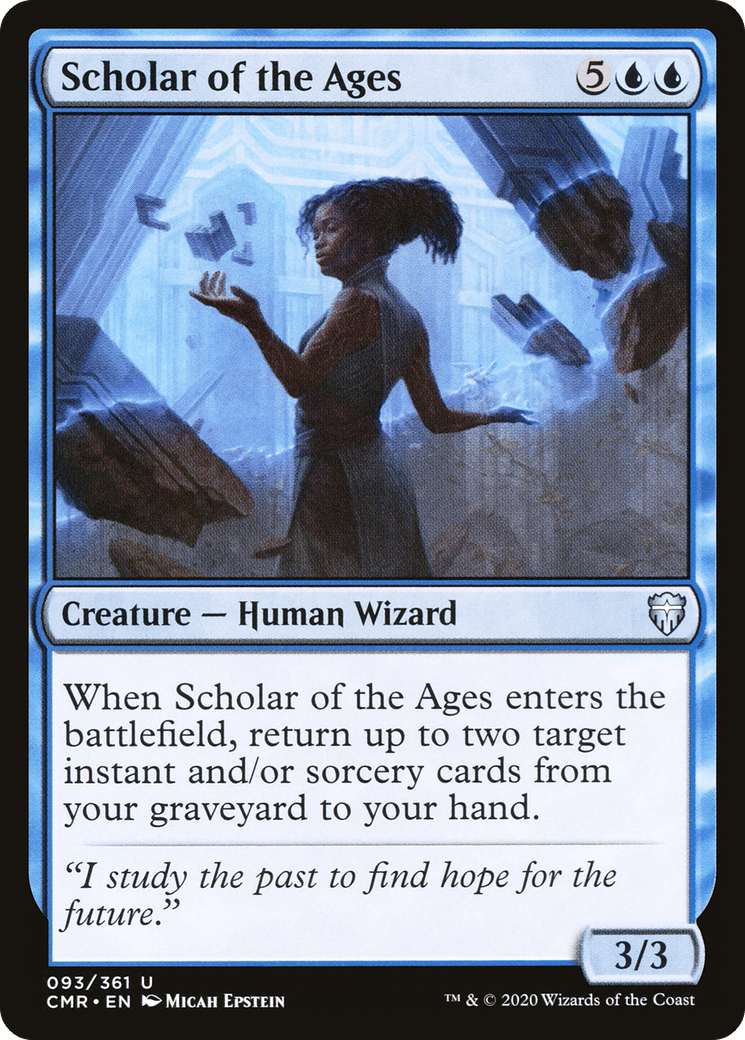 Scholar of the Ages [Commander Legends] Foil