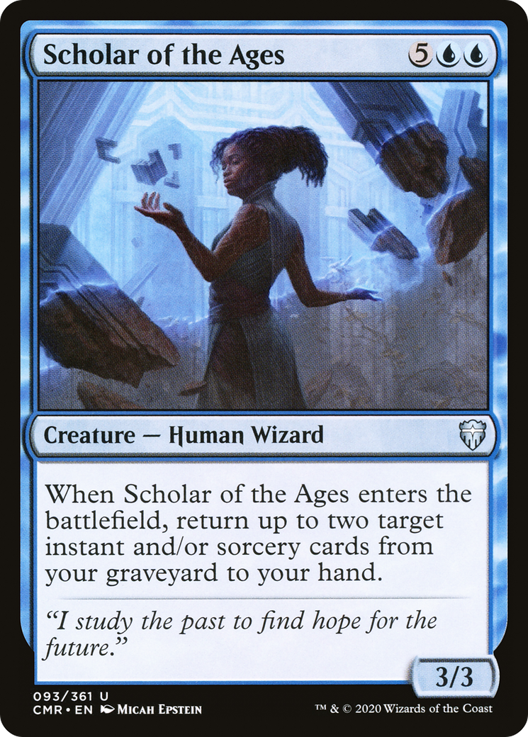 Scholar of the Ages [Commander Legends] Foil