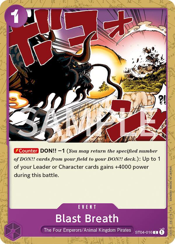 Blast Breath ST04-016 (Revision Pack Cards) 