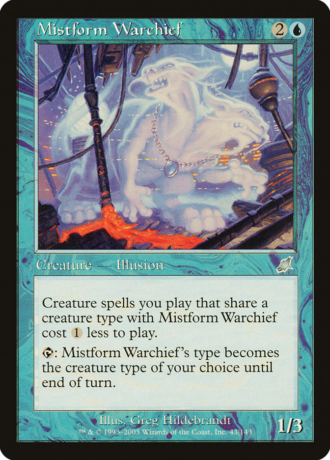 Mistform Warchief 43/143 (Scourge) 