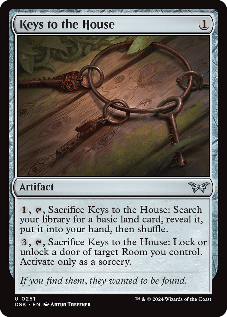 Keys to the House [Duskmourn: House of Horror]