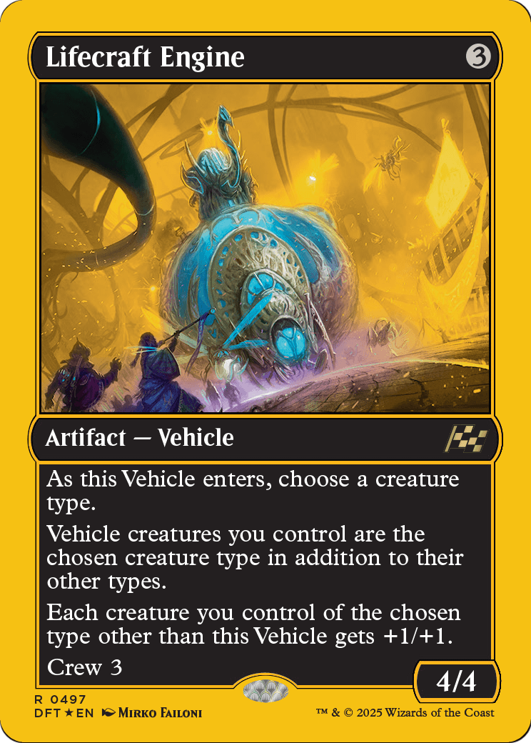Lifecraft Engine |  Foil (497) [Aetherdrift]