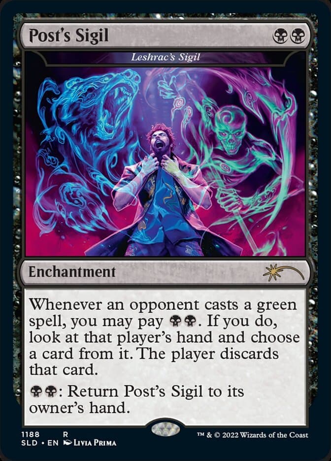 Post's Sigil - Leshrac's Sigil [Secret Lair Drop Series] Foil