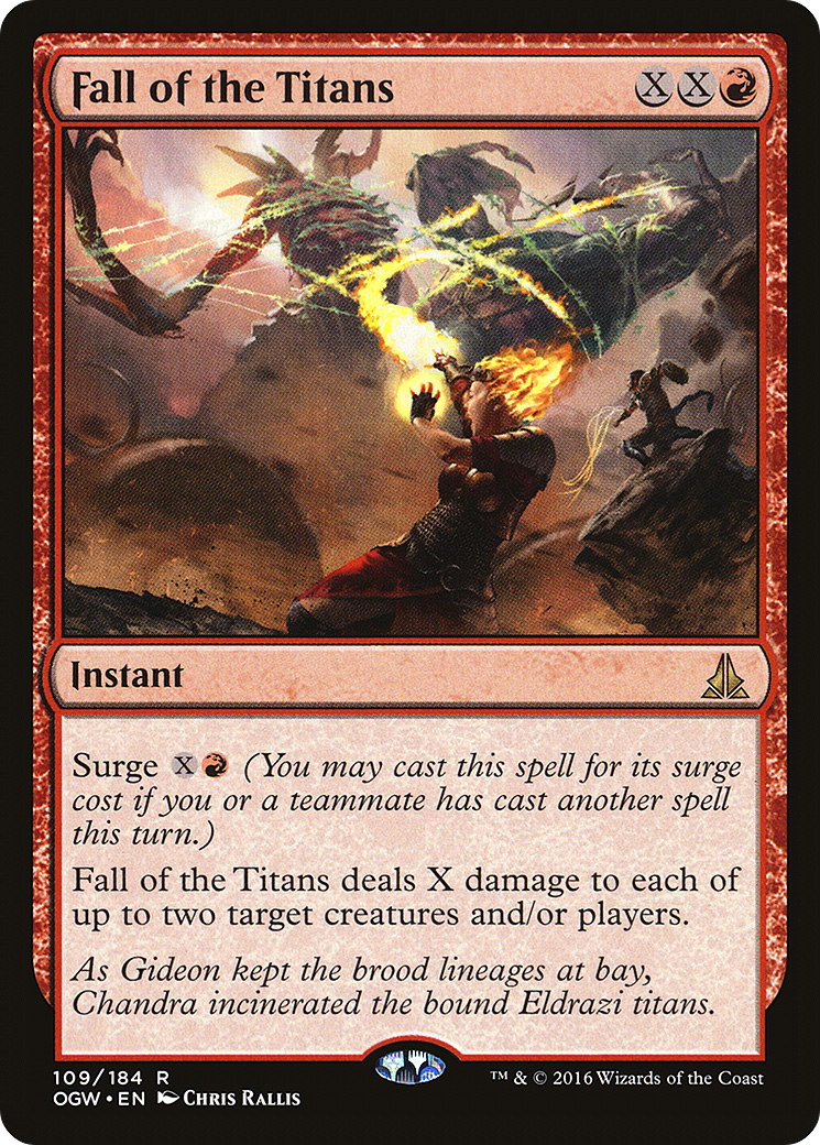 Fall of the Titans [Oath of the Gatewatch] Foil